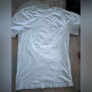 Sabrina Carpenter Singular Tour Shirt White M. Small stain inside (pictured)